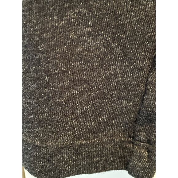 James Perse Drop Shoulder Cotton Blend Long Sleeve V-neck Knit Top - Picture 4 of 9